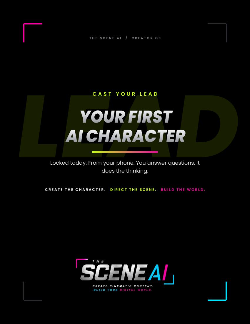 Cast Your Lead: Your First AI Character lesson cover